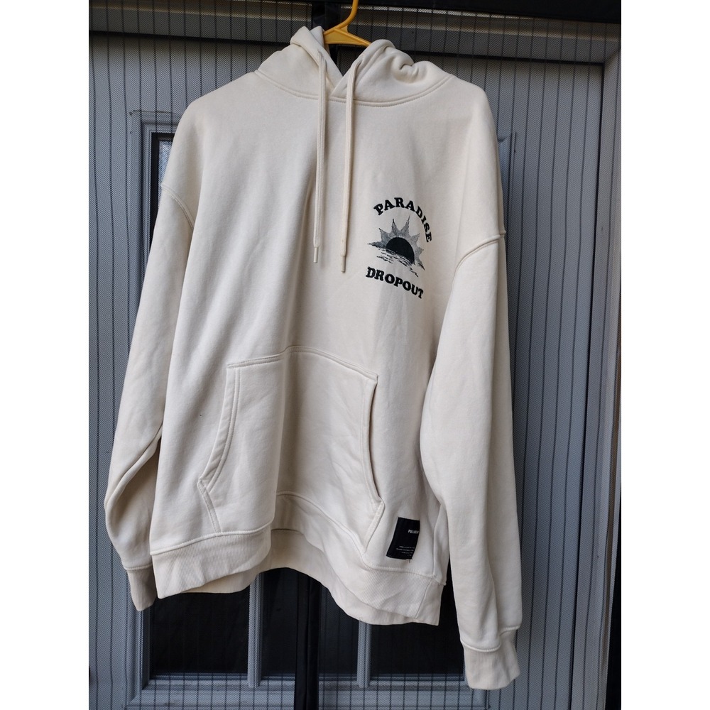 Pull & Bear Hoodie sweatshirt Large Pullover Pouch Pocket-Size Large